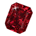 Ruby gemstone